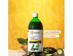 KRISHNA'S HERBAL & AYURVEDA Ayurvedic Detox Juice 1000 ml | Ayurvedic Detoxification | Perfect combination of giloy, karela, jamun & neem