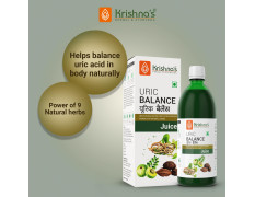 KRISHNA'S HERBAL & AYURVEDA Uric Balance Juice 1000 Ml | Balancing Uric Acid Naturally | Power Of Kutki, Adusa, Arand Mool & 6 More Herbs