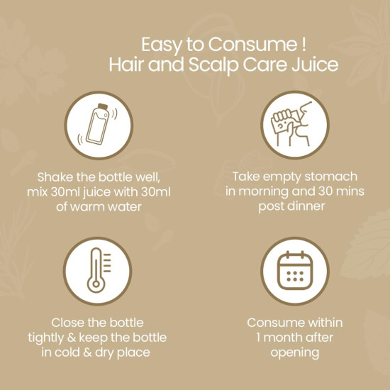 KRISHNA'S HERBAL & AYURVEDA Hair & Scalp Care Juice 1000 Ml,Hair Care Juice For Hair Growth & Hair Fall Control,Blend Of 7+ Ayurvedic Herbs,No Artificial Colors,Flavours & Sugars,Use 60 Days KRISHNA'S HERBAL & AYURVEDA Hair & Scalp Care Juice 1000 Ml,Hair Care Juice For Hair Growth & Hair Fall Control,Blend Of 7+ Ayurvedic Herbs,No Artificial Colors,Flavours & Sugars,Use 60 Days