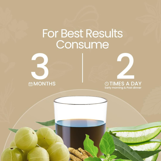 KRISHNA'S HERBAL & AYURVEDA Hair & Scalp Care Juice 1000 Ml,Hair Care Juice For Hair Growth & Hair Fall Control,Blend Of 7+ Ayurvedic Herbs,No Artificial Colors,Flavours & Sugars,Use 60 Days KRISHNA'S HERBAL & AYURVEDA Hair & Scalp Care Juice 1000 Ml,Hair Care Juice For Hair Growth & Hair Fall Control,Blend Of 7+ Ayurvedic Herbs,No Artificial Colors,Flavours & Sugars,Use 60 Days