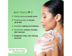 Dot & Key Cica & 1% Salicylic Daily Exfoliating Shower Gel | Niacinamide Infused | Body Wash for Oil & Acne Control | Reduces Body Acne & Smoothes Irritation | Clean, Acne Free Skin | 250ml