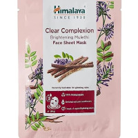Himalaya Clear Complexion Brightening Mulethi Face Sheet Mask 30g (Unique)