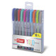 FLAIR Yolo Trendz Ball Pen Pack | Low-Viscosity Ink For Smudge Free Writing | Sleek & Matt Finish Textured Body | Light Weight Pocketable Pen | Multicolor Ink, Set of 10 Shades FLAIR Yolo Trendz Ball Pen Pack | Low-Viscosity Ink For Smudge Free Writing | Sleek & Matt Finish Textured Body | Light Weight Pocketable Pen | Multicolor Ink, Set of 10 Shades