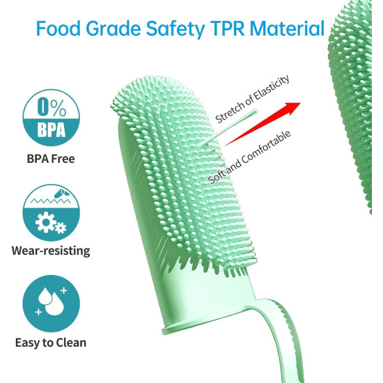 5 Pcs Self Cleaning Slicker Shedding Brush Pet Bath Massage Brush With Soap & Shampoo Dispenser Soft Silicone Bristle Finger Toothbrush & Stainless Steel Comb For Long Short Haired Dogs Cats Shower Bathing