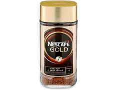 Nescafé Gold Ground Instant Coffee Powder, 190g, Jar (Imported)
