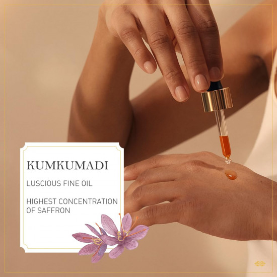 Kama Ayurveda Kumkumadi Thailam Miraculous Beauty Fluid Ayurvedic Night Serum (Facial Oil) (30ml)