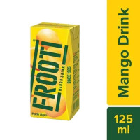 Frooti Tetra 125ml (Pack of 1) - Refreshing Mango Drink Frooti Tetra 125ml (Pack of 1) - Refreshing Mango Drink