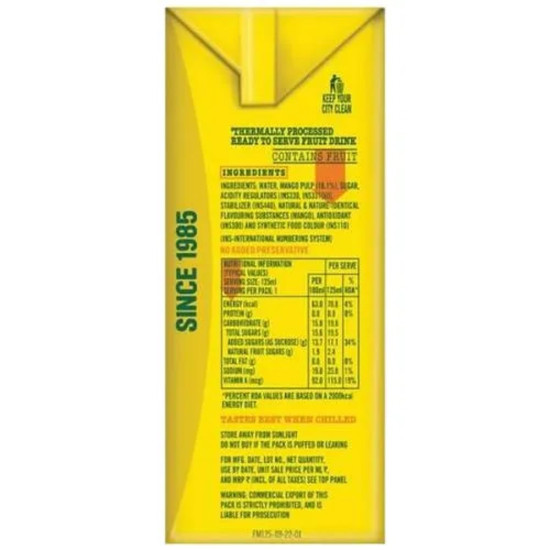 Frooti Tetra 125ml (Pack of 1)