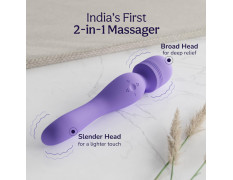 Caresmith Body Wave Massager | Dual Heads |Machine for Pain Relief with 1 Year Warranty
