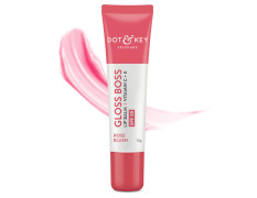 DOT & KEY Dot&Key Rose Blush Tinted Lip Balm(12Gm)With Spf 30|Lightweight&Non Sticky|Lip Balm For Women For Soft Smooth&Sun Protected Lips|Fades Lip Pigmentation|Deeply Moisturizes&Controls Lip Tan