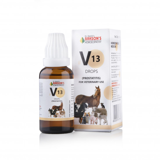 Bakson Veterinary | V-13 (Prostatitis Drops) | 30 ML