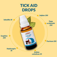 Bakson Veterinary | Tick Aid Drops | 30 ML