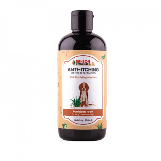 BAKSON VETERINARY | BAKSON VETERINARY Anti ITCHING Oatmeal Shampoo | 250 ml