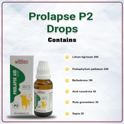 Bakson Veterinary | Prolapse Aid (P2) Drops | 30 ml
