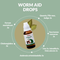 Bakson Veterinary | Worm Aid Drops | 30 ML