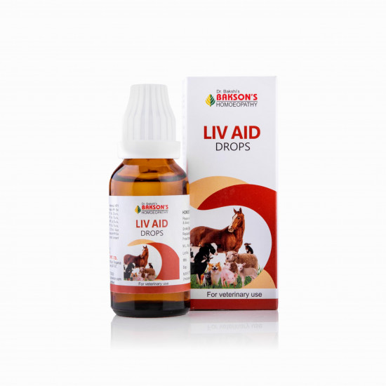Bakson Veterinary | Liv Aid Drops | 30 ML