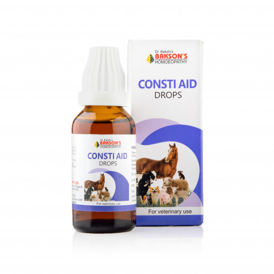 Bakson Veterinary | Consti Aid Drops | 30 ML