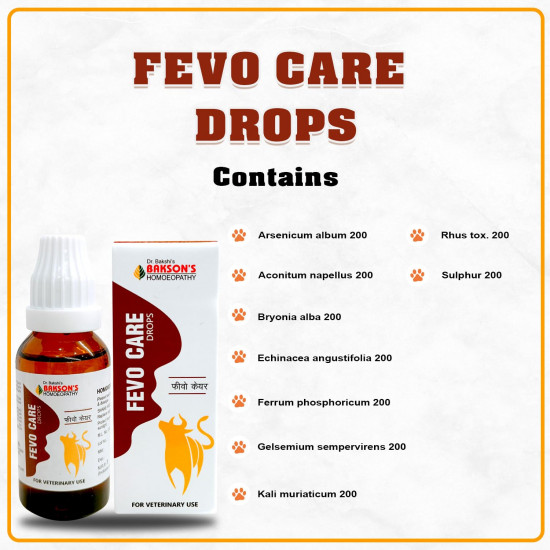 Bakson Veterinary | Fevo Care Drops