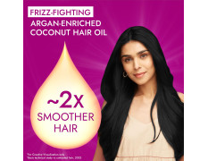 Parachute Advansed Argan-enriched Coconut Hair Oil| Argan Hair Oil| Blend of Superfoods| Controls Frizz| 300 ML