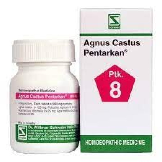 Dr. Willmar Schwabe India Agnus Castus Pentarkan Tab (Ptk08) 20 gms (Pack of 2)