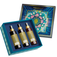 Forest Essentials Restorative Ritual Gift Box Oudh & Green Tea - Luxury Body Care Gift Set