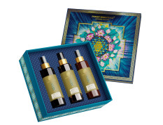 Forest Essentials Restorative Ritual Gift Box Oudh & Green Tea - Luxury Body Care Gift Set