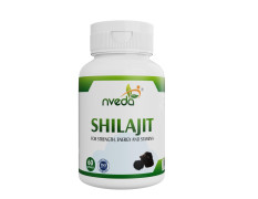 Nveda Shilajit Capsules for Men | Ayurvedic Shilajit Supplement for Stamina, Strength & Energy | Performance, Vitality & Immunity Support | Natural Shilajit Capsules | 60 Capsules