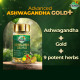 Zandu Ashwagandha Gold Plus Capsules | Upgrade your Ashwagandha with the goodness of Gold | Reduces Stress, Boosts Immunity & Stamina | 60 capsules I 11 Potent ingredients such as Gokshura, Safed Musali and more