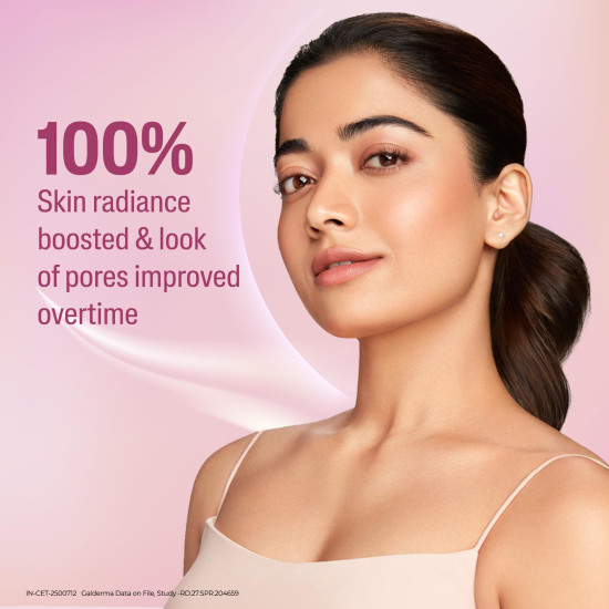 Cetaphil Bright Healthy Radiance Gentle Renewing Cleanser|100G|Gentlebright Technology With Vitamin E-Releasing Jojoba Beads|For All Skin Types|Fragrance Free,1 Count