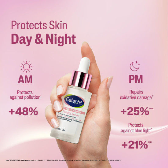 CETAPHIL Bright Healthy Radiance Brightening |Glow Serum | 30ml | GentleBright Technology™ with Antioxidant C and Advanced Peptide | Removes Dark Spots & Dullness