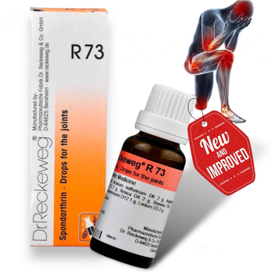 Dr Reckeweg R73 Homeopathic Medicine Joint_Pain - 22ml - SET Of 1 Bottle