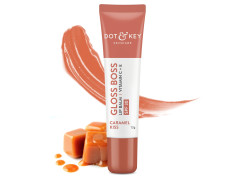 DOT & KEY Dot&Key Salted Caramel Tinted Lip Balm(12Gm)|With Spf 30|Lightweight&Non Sticky|Lip Balm For Women For Soft Smooth&Sun Protected Lips|Fades Lip Pigmentation|Deeply Moisturizes Dry Lips
