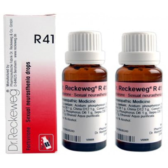 Dr. Reckeweg R41 Sexual_Neurasthenia Drop (1 X 22ml) - 1 MONTH PACK
