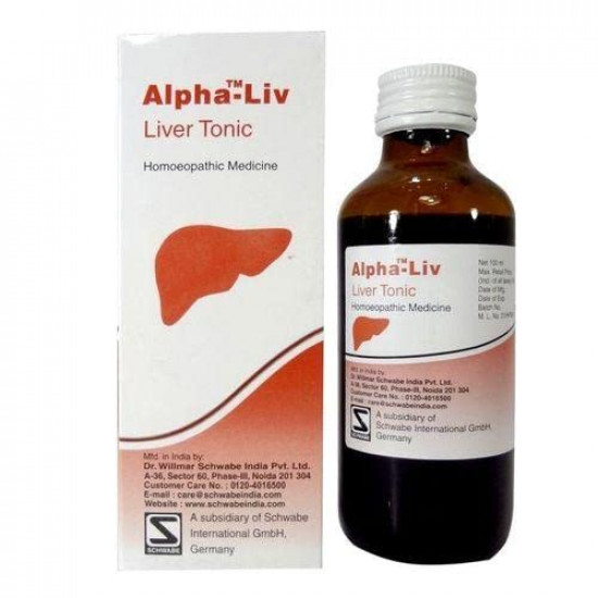 Dr.Willmar Schwabe India Alpha Liv Liver Tonic - 100 ml Pack Of 3