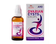 Allen A90 Ovarian Cysts Drops Homeopathy- Pack Of 1 BOTTLE