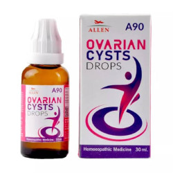 Allen A90 Ovarian Cysts Drops Homeopathy- Pack Of 1 BOTTLE