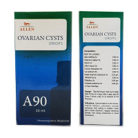 Allen A90 Ovarian Cysts Drops Homeopathy- Pack Of 1 BOTTLE