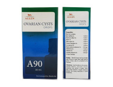Allen A90 Ovarian Cysts Drops Homeopathy- Pack Of 1 BOTTLE