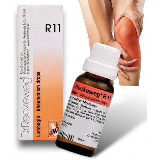 Dr. Reckeweg R 11 Rheumatism Drop - 22 ml (Pack of 1 Bottle)