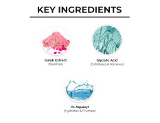 Dr. Sheth's Gulab & Glycolic Acid Oil-Free Moisturizer | Light, Hydrating Formula For Even-Toned & Renewed Skin | For Men & Women | 50g