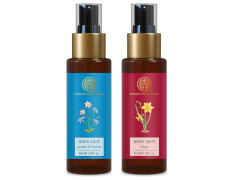 Forest Essentials Travel Size Body Mist Jasmine & Saffron| 50 ml & Travel Size Body Mist Nargis| 50 ml Combo