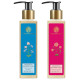 Forest Essentials Silkening Shower Wash Indian Rose Absolute| 200 ml & Silkening Shower Wash Madurai Jasmine & Mogra| 200 ml Combo