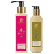 Forest Essentials Silkening Shower Wash Indian Rose Absolute| 200 ml & Silkening Shower Wash Oudh & Green Tea| 200 ml Combo