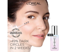 L’Oréal Paris Glycolic Bright Dark Circle Eye Serum with 3% [GLYCOLIC + VIT CG + NIACINAMIDE], 20ml