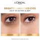 L’Oréal Paris Glycolic Bright Dark Circle Eye Serum with 3% [GLYCOLIC + VIT CG + NIACINAMIDE], 20ml