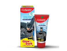 Colgate Batman Anticavity Toothpaste For Kids - 80g (Bubble Fruit Flavour) & Colgate Kids Manual Toothbrush For 2+ Years, 3Pcs, With Extra Soft Bristles,Multicolour COMBO