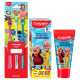 Colgate Kid's Motu Patlu Anticavity Bubble Fruit Flavour Toothpaste- 80g & Colgate Kids Manual Toothbrush For 2+ Years, 3Pcs,Multicolour COMBO