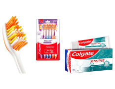 Colgate Sensitive Plus Toothpaste, With Pro Argin Formula for Sensitivity Relief, 70gm (Buy 1 Get 1 Free) & Colgate ZigZag Manual Toothbrush, Pack of 6 Medium Multicolour Soft Tooth brush COMBO