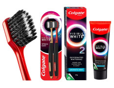 Colgate Visible White O2 Manual Toothbrush & Toothpaste Combo - Revolutionary Teeth Whitening