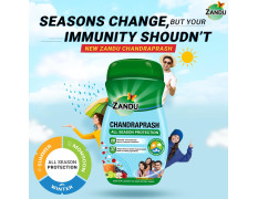 Zandu Chandraprash-450g|All Season Protection - Scientifically Proven to Boost 2X Immunity*|Blend of Chyawanprash Herbs & Heat Balancing Herbs- 37 Ayurvedic Ingredients|With Jaggery, No Refined Sugar